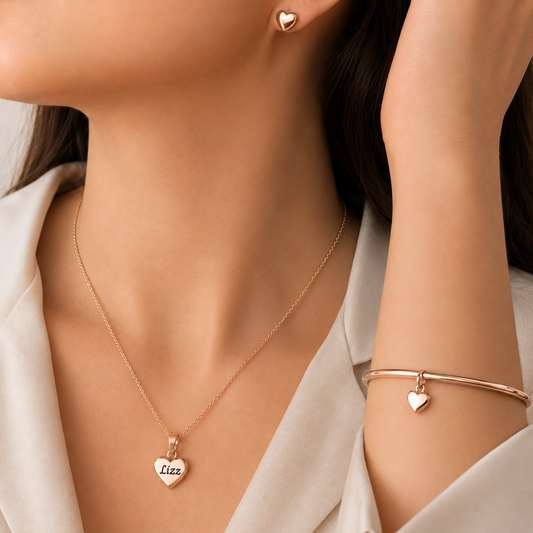 Set "Culpa Mia"  Rose Acero
