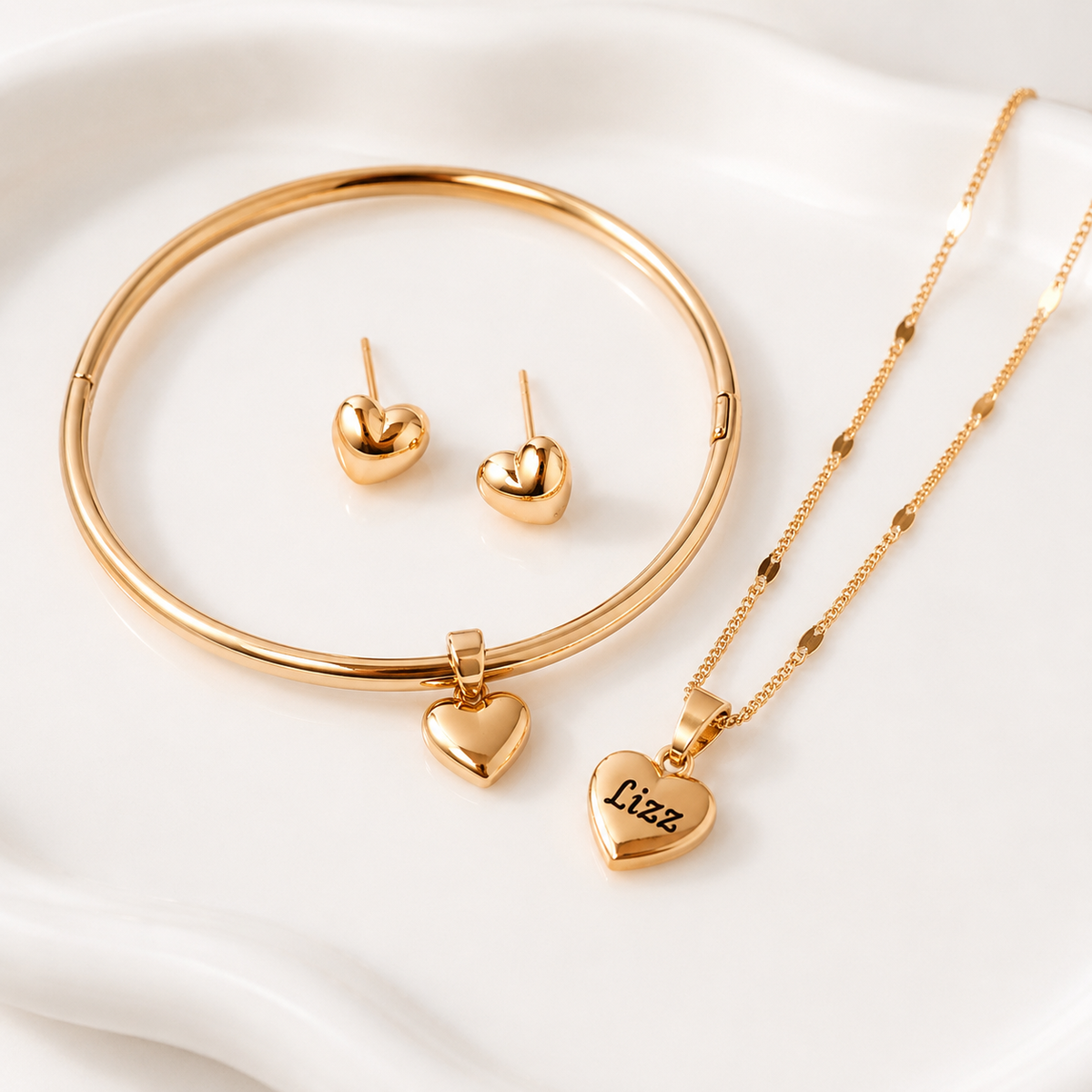 Set "Culpa Mia" Rose Acero