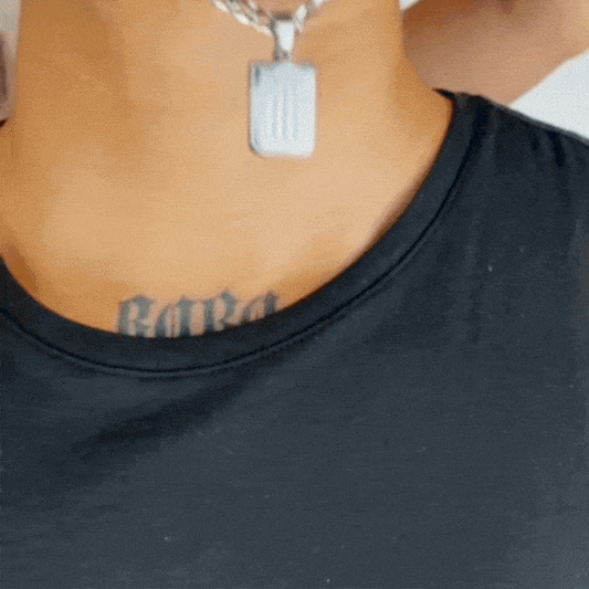 Collar Alianza Lima Escudo Plateado