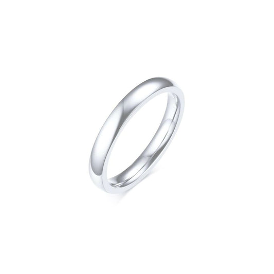 anillo liso, anillo de hombre, anillo de mujer, anillo plateado, anillo de plata