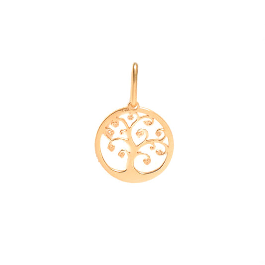 dije de oro, dije dorado, dije arbol, dije con colgante de arbol, dije con colgante de prosperidad