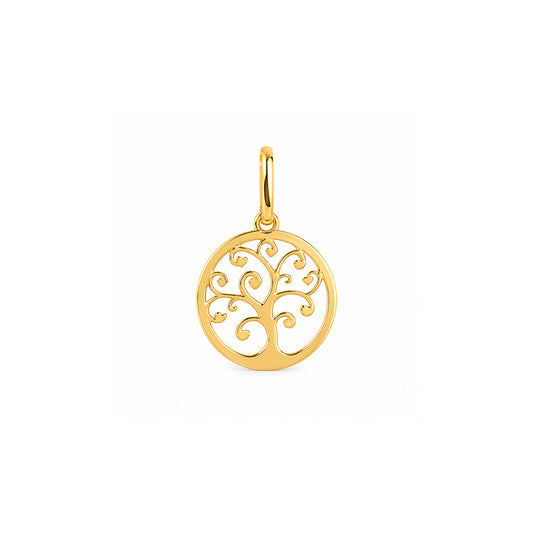 Dije Arbol de la Abundacia Oro 18k