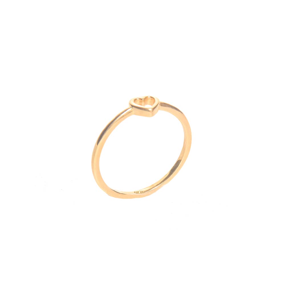 anillo corazon, anillo de mujer, anillo delicado, anillo de oro,  anillo de compromiso, anillo de promesa, anillo dorado, anillo delgado