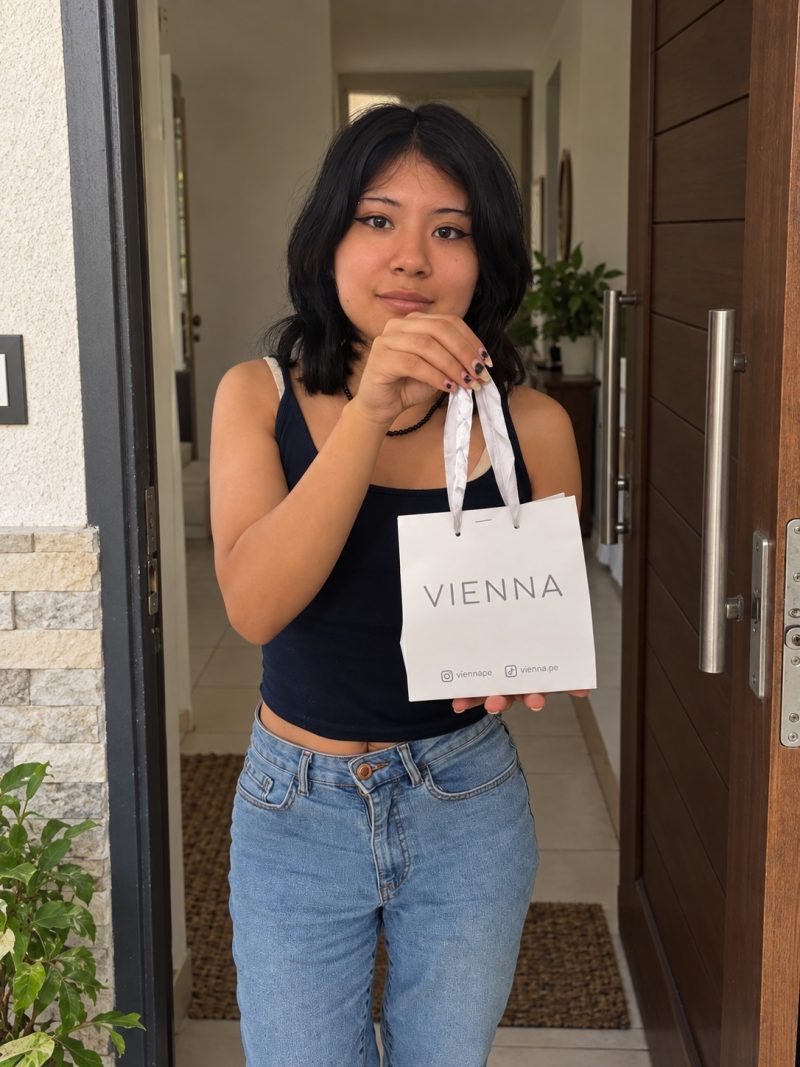 Cliente de Vienna con su pedido 5