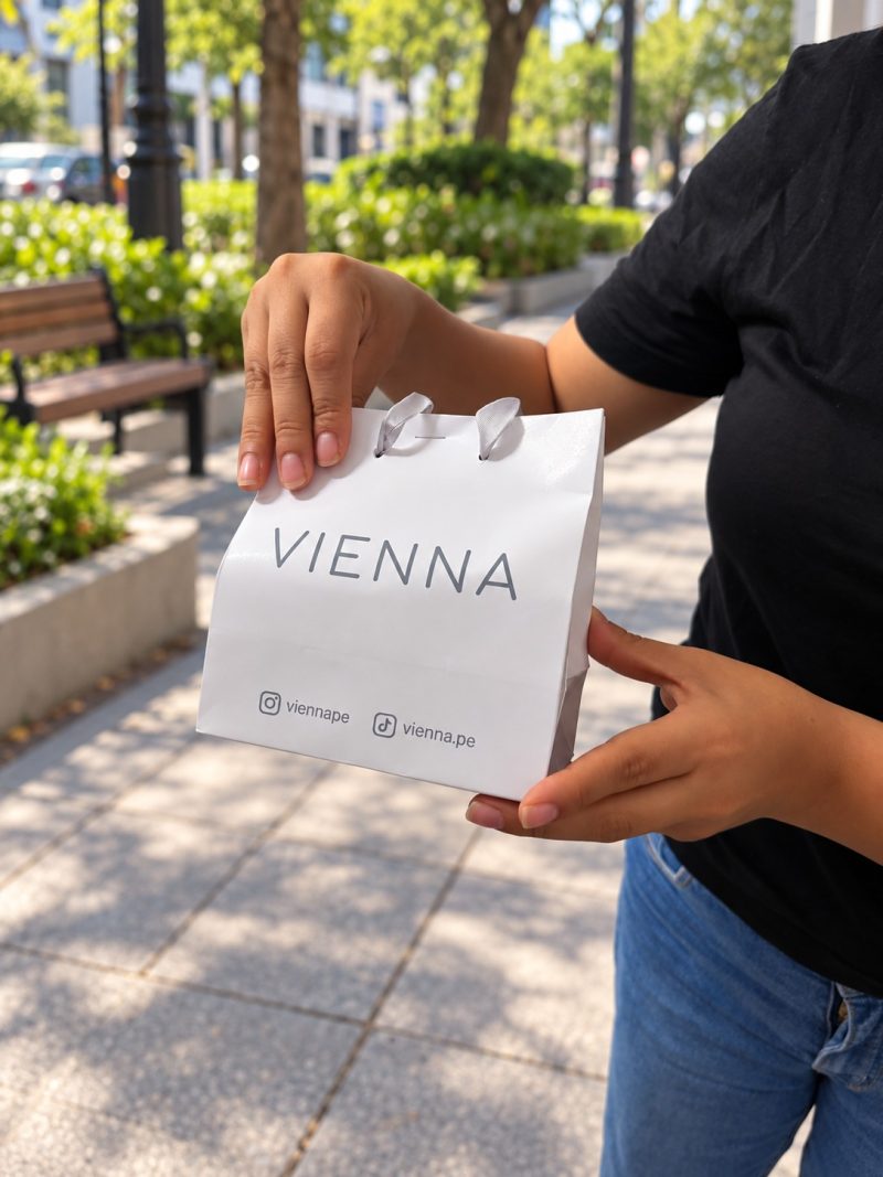 Cliente de Vienna con su pedido 6