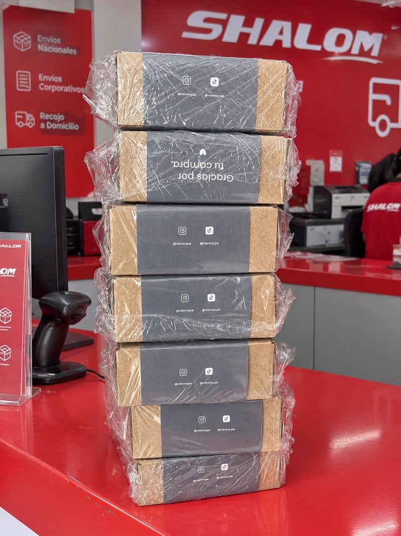 Pedidos Vienna listos para enviar por agencia