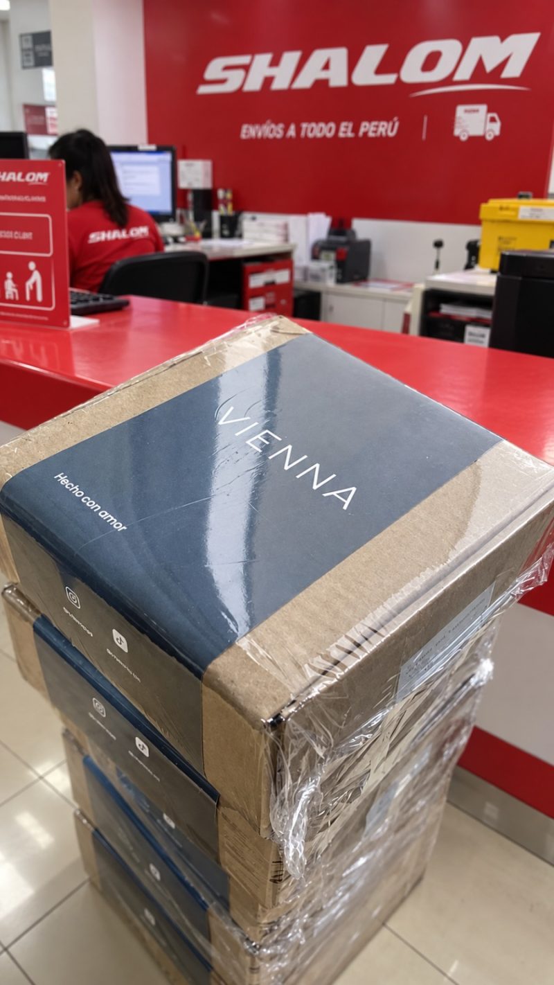 Pedidos Vienna listos para enviar por agencia