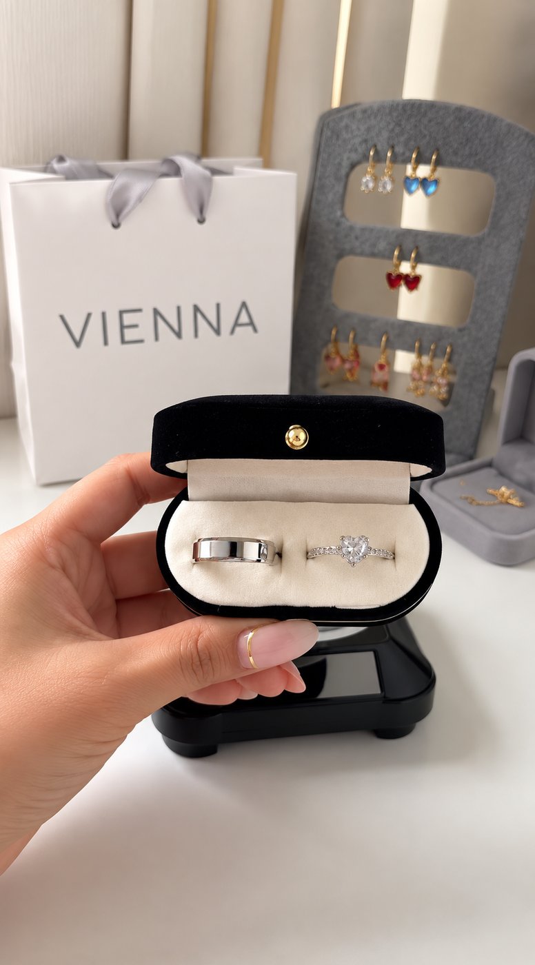 Set Anillo de Promesa PERSONALIZADO A LÁSER GRATIS — foto 5 de 7